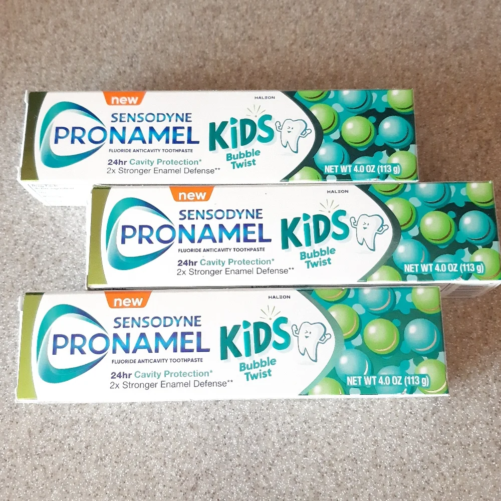 Sensodyne Pronamel Kids Toothpaste Bundle